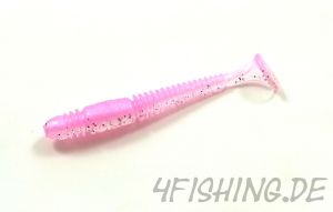 Lucky John Pro Series TIOGA in 2,4" (6,1 cm) in PINK BLACK PEPPER - der Barsch- & Forellenkiller!!!