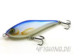 Monarch Dok HECHTKILLER-MAMMA der dicke Jerkbait in BLUE FISH