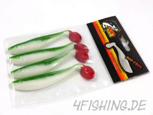 Monarch Dok "Pike Shad" in 11 cm (4 Stück) der Hechtkiller