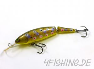 Monarch Dok Queen of Una Deep Traumwobbler handmade BROWN TROUT