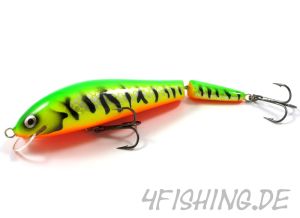 Der TAIMEN Flachläufer - 16 cm Traumwobbler handmade by Monarch Dok Farbe FIRE TIGER