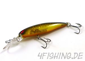 NORIES Laydown Minnow Deep JW in GOLD RUSH - der Barschkiller!!!