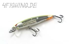NORIES Laydown Minnow JUST WAKASAGI in BB TRICK CHARTREUSE - der Barschkiller!!!