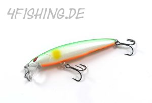 NORIES Laydown Minnow JUST WAKASAGI in LIME AYU / ORANGE BELLY - der Barschkiller!!!
