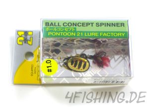 Pontoon21 Ball Concept Spinner Größe 1.0 - Spinner in Perfektion, die fangen!!!