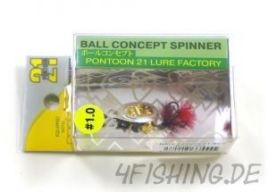Pontoon21 Ball Concept Spinner Größe 1.0 - Spinner in Perfektion, die fangen!!!