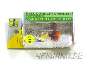 Pontoon21 Ball Concept Spinner Größe 1.0 - Spinner in Perfektion, die fangen!!!