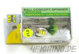 Pontoon21 Ball Concept Spinner Größe 1.0 - Spinner in Perfektion, die fangen!!!