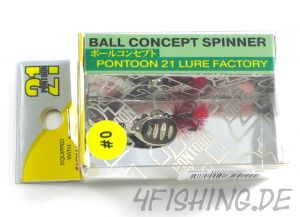 Pontoon21 Ball Concept Spinner Größe 0 - Spinner in Perfektion, die fangen!!!