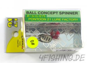 Pontoon21 Ball Concept Spinner Größe 0 - Spinner in Perfektion, die fangen!!!