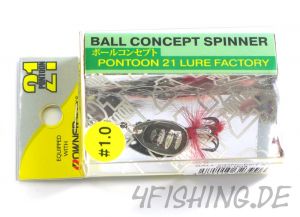 Pontoon21 Ball Concept Spinner Größe 1.0 - Spinner in Perfektion, die fangen!!!