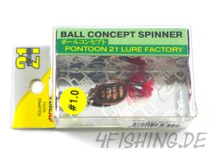 Pontoon21 Ball Concept Spinner Größe 1.0 - Spinner in Perfektion, die fangen!!!