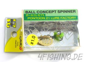 Pontoon21 Ball Concept Spinner Größe 1.0 - Spinner in Perfektion, die fangen!!!
