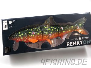 RENKY ONE - Hybrid Fishing Lure in 10" (25 cm) von Fishing Ghost in ATOMIC CHAR