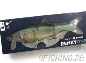 RENKY ONE - Hybrid Fishing Lure in 10" (25 cm) von Fishing Ghost in BLEAK GHOST (limited Edition)