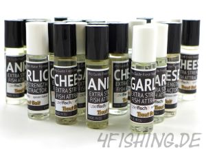 Das Köderdeo!!! Lockstoffe mit Roll-on in ANIS, KÄSE & KNOBLAUCH von ZIELFISCH TROUT BAIT SPOON FABRIC!!!