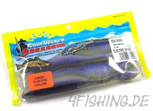 Bass Assassin Sea Shad in 6inch (ca.16cm) ELECTRIC SHAD