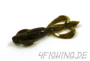 Der Crazy Flapper von KEITECH in 2,8" Farbe GREEN PUMPKIN PP.