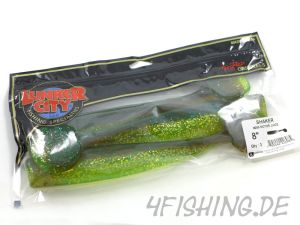 Lunker City Shaker in 8" (ca.21cm) MOTOR JUICE