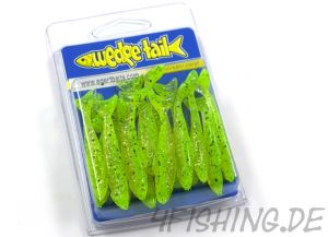 ABVERKAUF: Wedge Tail Minnow (Egret Baits) in 2" Farbe "CHARTREUSE SPARKLE"