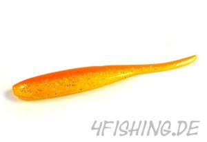 KEITECH Shad Impact ORANGE SHINER in 4"