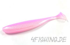 KEITECH Easy Shiner BUBBLEGUM SHAD in 4" - aromatisierter Topgummi aus Japan