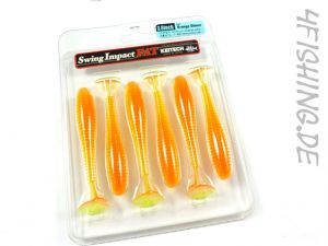 KEITECH FAT Swing Impact in 3.8" - Farbe ORANGE SHINER