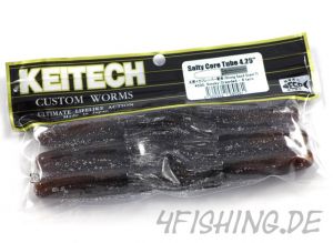 Keitech SALTY CORE TUBE in 4,25" Farbe SMOKY CRAWDAD