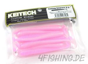 KEITECH Swing Impact in 3,5 Inch BUBBLEGUM SHAD