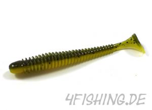 KEITECH Swing Impact in 3,5 Inch WATERMELON PP. / YELLOW