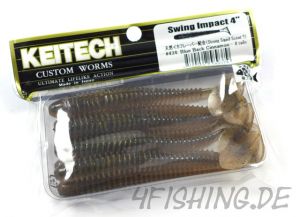 KEITECH Swing Impact in 4 Inch BLUE BACK CINNAMON