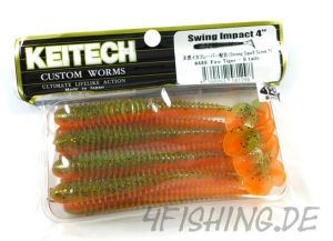 KEITECH Swing Impact in 4 Inch FIRE TIGER