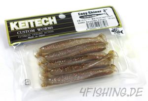 KEITECH Easy Shiner BARSCH (BA-Edition) in 3" - aromatisierter Topgummi aus Japan