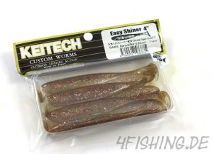 KEITECH Easy Shiner BARSCH (BA-EDITION) in 4" - aromatisierter Topgummi aus Japan