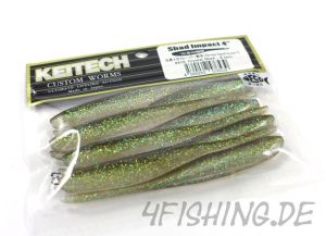 KEITECH Shad Impact CRYSTAL SHAD in 4"