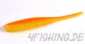 KEITECH Shad Impact ORANGE SHINER in 3"