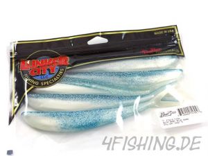 Lunker City Fin-S Fish in 7" BABY BLUE SHAD