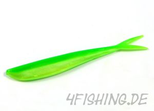 Lunker City Fin-S Fish in 7" LIMETREUSE