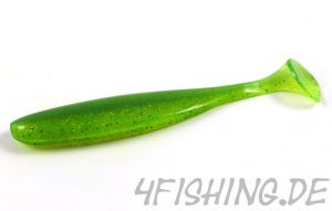 KEITECH Easy Shiner LIME / CHARTREUSE in 4" - aromatisierter Topgummi aus Japan