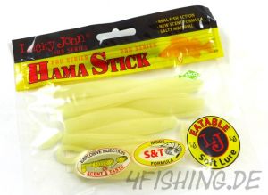 Lucky John Pro Series: Der Hama Stick in 3,5" Farbe OCEAN PEARL (mit Nachleuchtfunktion)