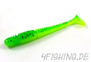 Lucky John Pro Series TIOGA in 2,9" (7,4 cm) in ELECTRIC MINNOW - der Raubfischkiller!!!