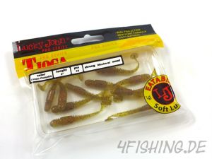 Lucky John Pro Series TIOGA in 2" (5,1 cm) in GREEN PUMPKIN - der Barsch- & Forellenkiller!!!