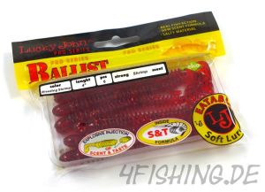 Lucky John Pro Series "BALLIST" in 4" (10,1 cm) in PA06 BLEEDING SHRIMP