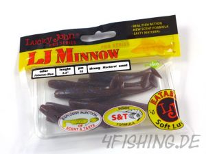 Der LJ-MINNOW in 2,2" (5,6 cm) von Lucky John in POTOMAC BLUE - Barschkiller!!!