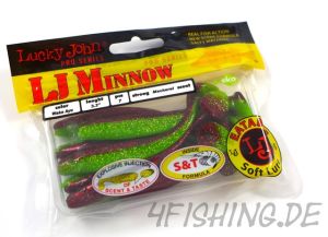 Der LJ-MINNOW in 3,3" (8,4 cm) von Lucky John in WAKA AYU - Raubfischkiller!!!