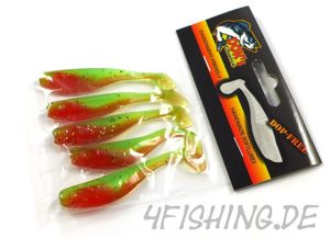 Monarch Dok "Trigger" in 8 cm - Topgummishad ohne giftige Weichmacher!!!