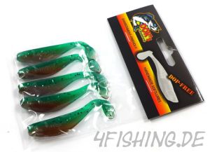 Monarch Dok "Trigger" in 8 cm - Topgummishad ohne giftige Weichmacher!!!