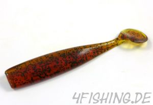 Lunker City Shaker in 4.5" (ca.11cm) MOTOROIL PEPPER