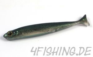 Der Fish Arrow Flash J Huddle in 4" Farbe #03 NEON GREEN / SILVER