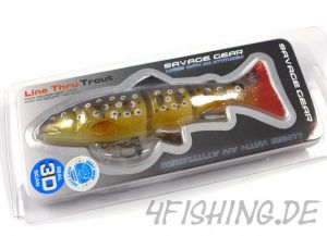 Savage Gear 3D Line Thru Trout in 15 cm (moderate sink)